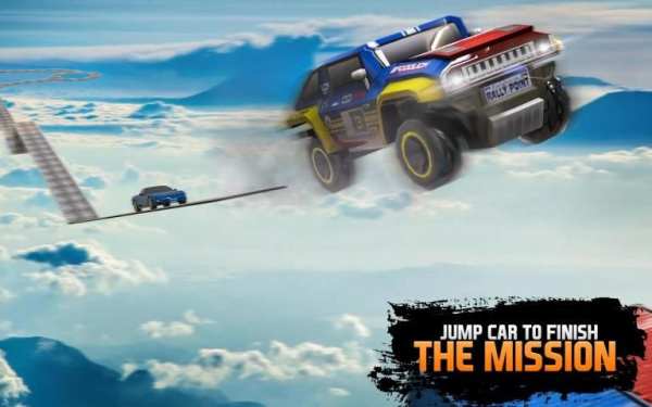 Incredible Driving Tracks - Car Stunts Game screenshot 3