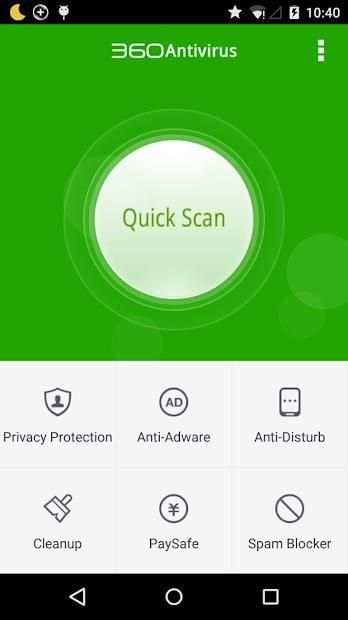 360 Antivirus Total Security 2019 screenshot 1