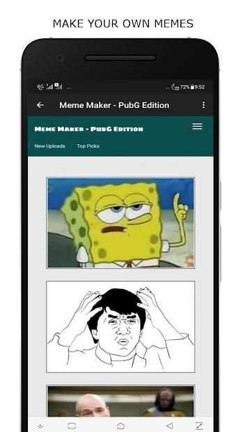 Meme Maker - PUBG Edition स्क्रीनशॉट 2