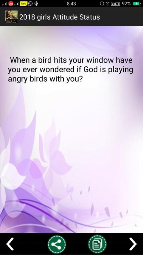 Latest Attitude Status 2019 स्क्रीनशॉट 6