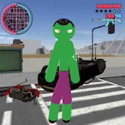 Monster Stickman Rope Hero आइकन