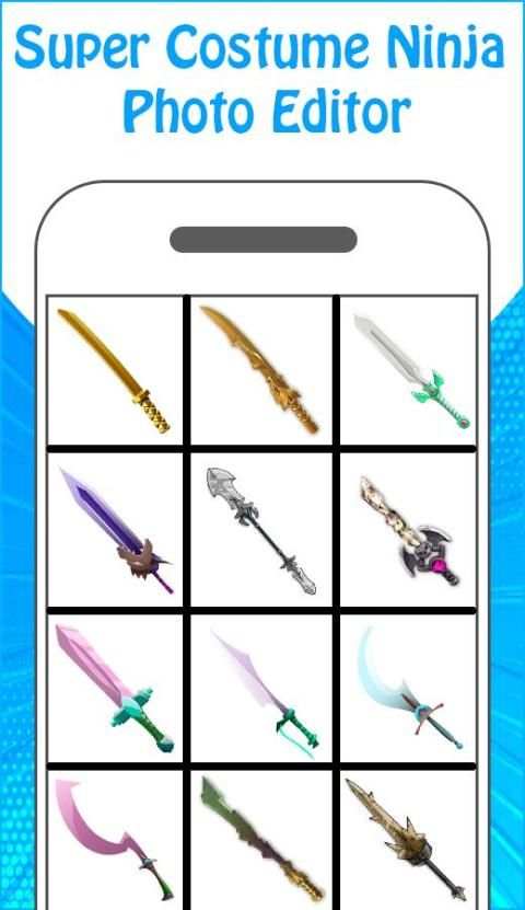 Super Costume Ninja Photo Editor स्क्रीनशॉट 5