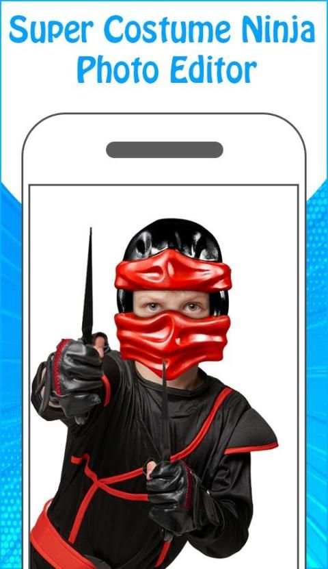 Super Costume Ninja Photo Editor स्क्रीनशॉट 3