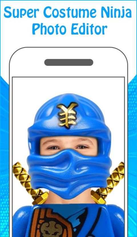 Super Costume Ninja Photo Editor स्क्रीनशॉट 4