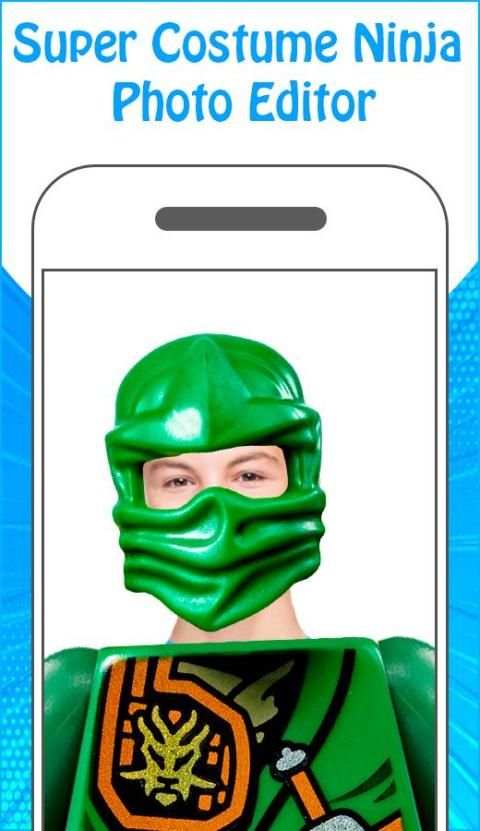 Super Costume Ninja Photo Editor स्क्रीनशॉट 2