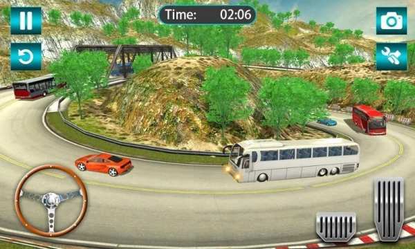 Telolet Bus Racing - Real Coach Bus 2019 स्क्रीनशॉट 1