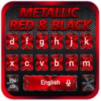 Super Cool Black Red Keyboard Theme on 9Apps