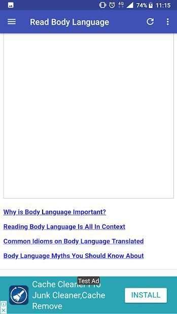 Read Body Language Easy screenshot 1