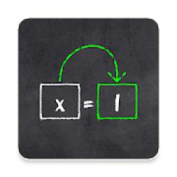 x=1: Learn to solve equations!