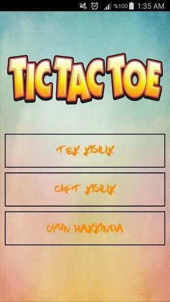 Tic-Tac-Toe (XOX) स्क्रीनशॉट 2