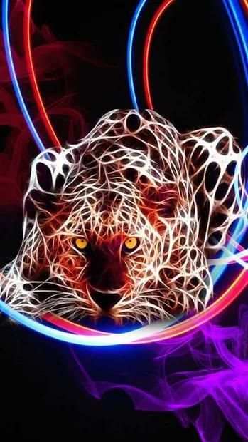 Neon Animal APUS Live Wallpaper screenshot 3
