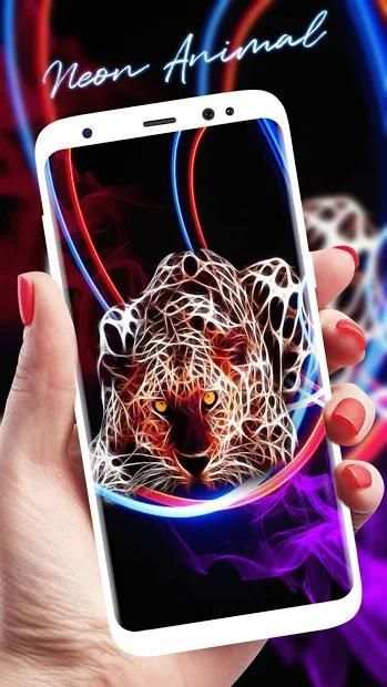 Neon Animal APUS Live Wallpaper screenshot 6