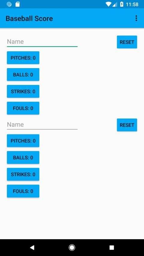 Baseball Score स्क्रीनशॉट 4