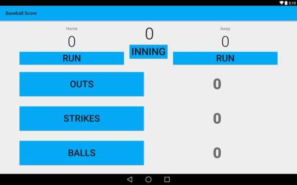 Baseball Score स्क्रीनशॉट 3