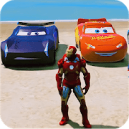 ikon Mcqueen Cars Lightning: Hill Stunt Racing Games