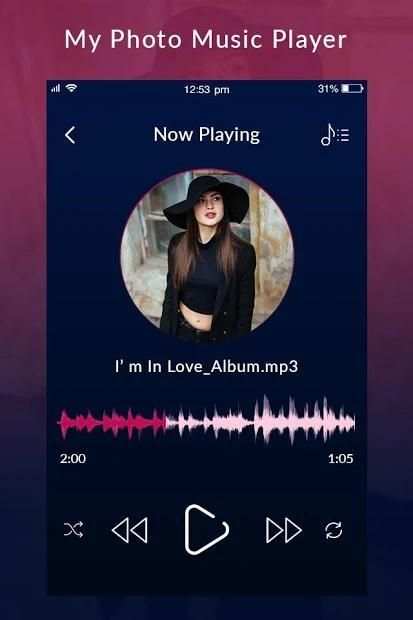 My Photo Music Player screenshot 1