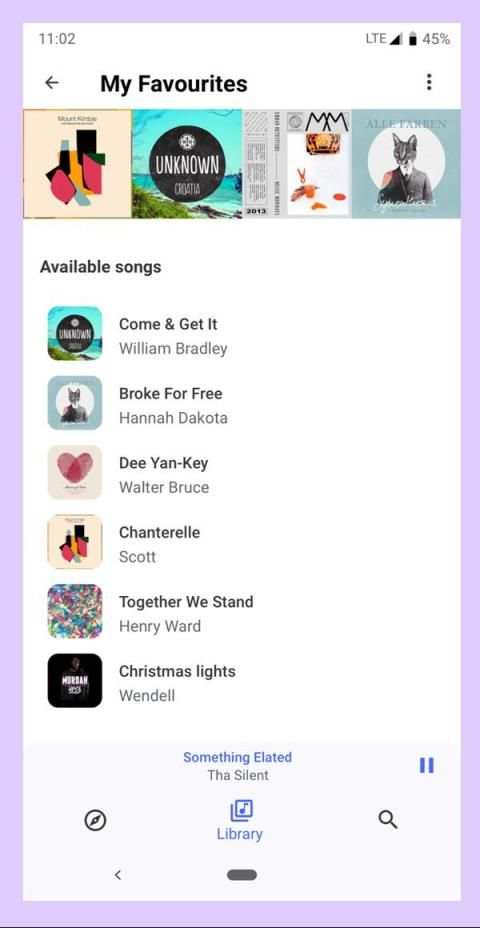 Elementary Music Player screenshot 2