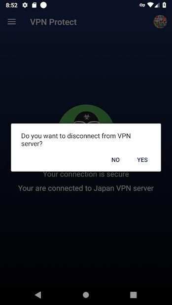 VPN protect screenshot 1