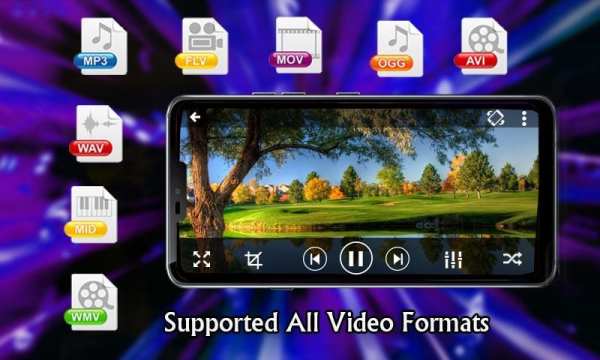 Video Player All Formats MX media Player स्क्रीनशॉट 1