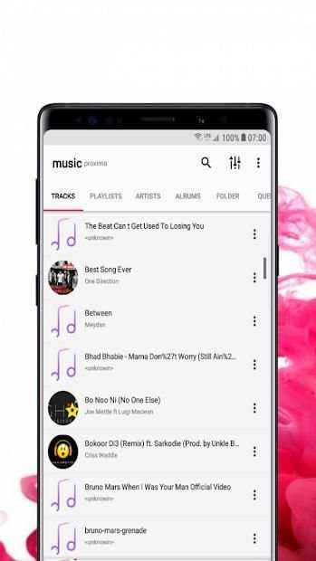 Proxima Music: Powerful music player скриншот 2