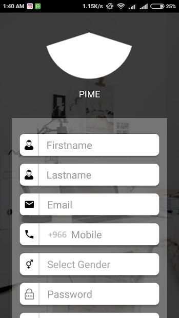 PIME स्क्रीनशॉट 1