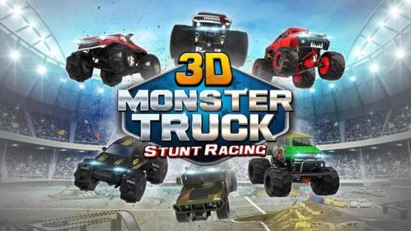 3D Monster Truck Parking Game screenshot 2
