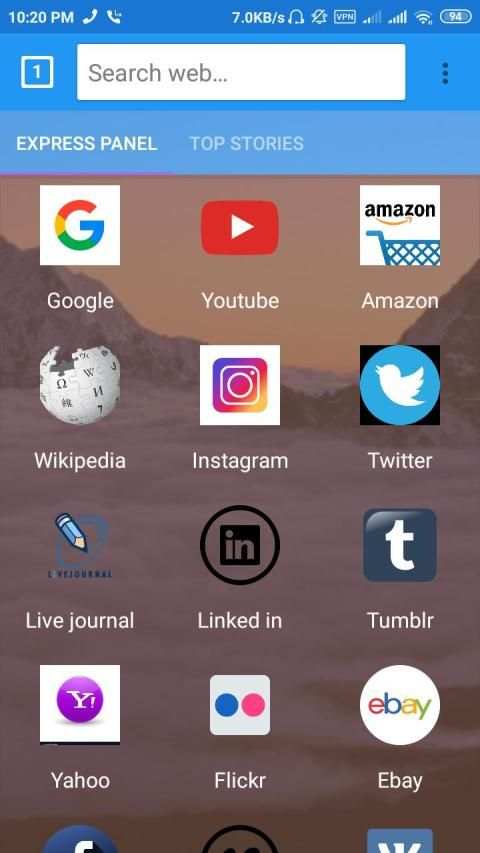 Supar browser स्क्रीनशॉट 1