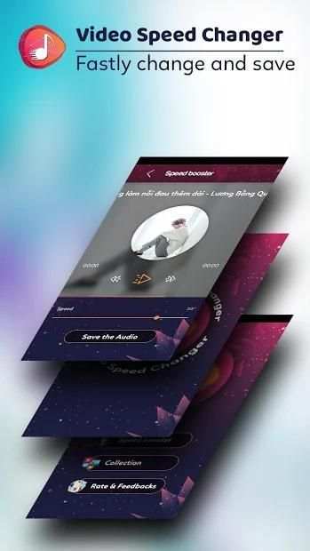 Music Speed Changer - Audio Speed Up, Slow Music screenshot 1