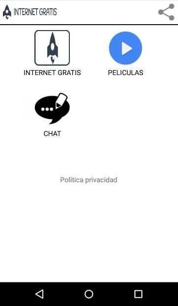 Internet Gratis screenshot 2