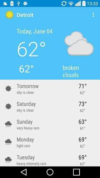 Detroit, MI - weather स्क्रीनशॉट 11