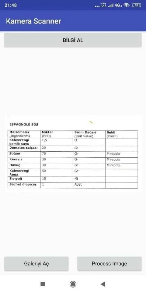 Kamera Scanner स्क्रीनशॉट 1