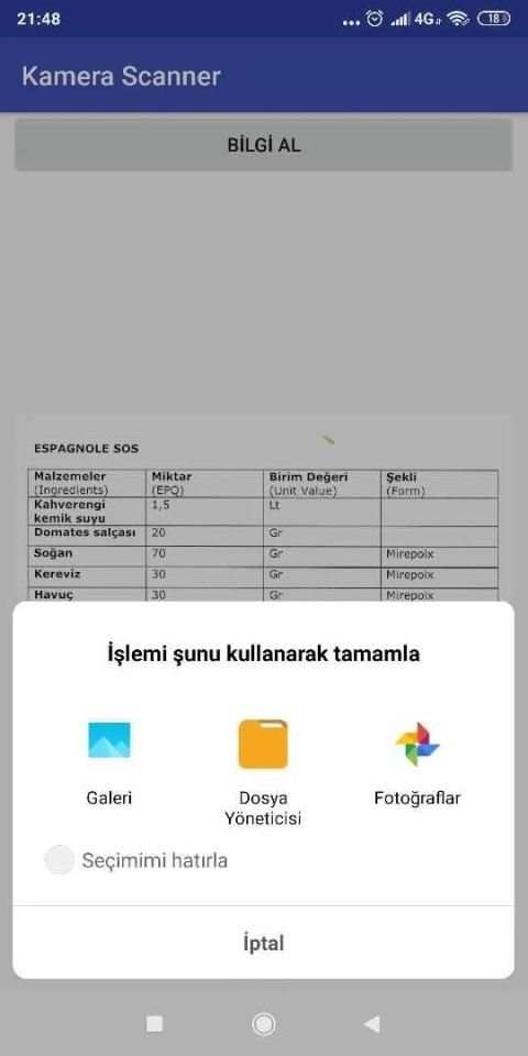 Kamera Scanner स्क्रीनशॉट 2