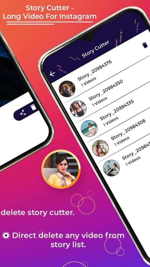Story Cutter - Long Video For Instagram screenshot 1