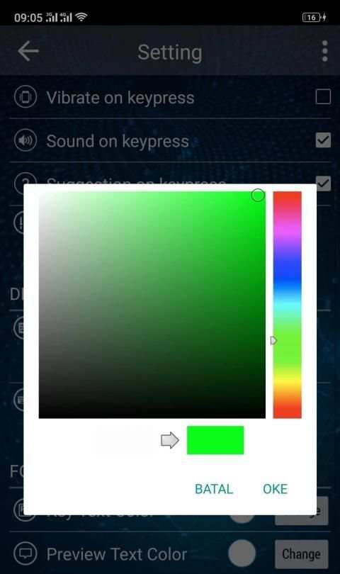 Barcelona Keyboard screenshot 4