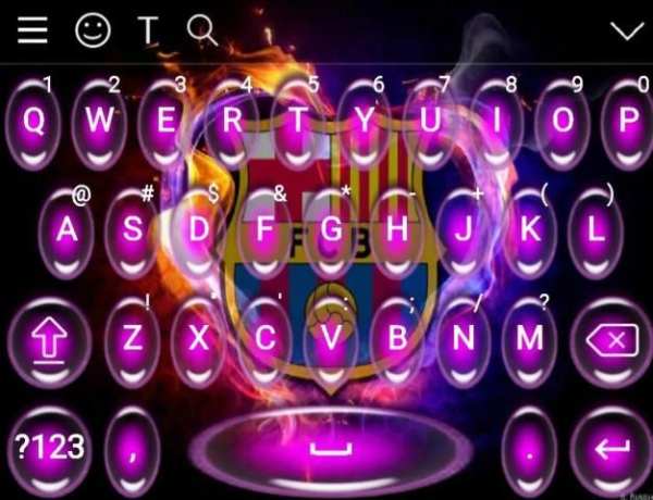 Barcelona Keyboard screenshot 1