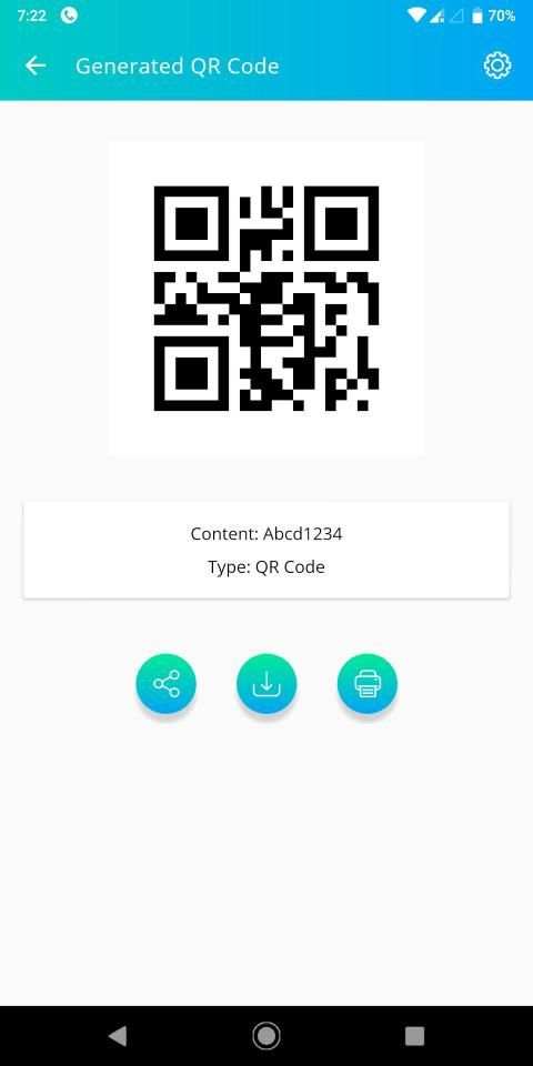 BA[Q]R - QR/Bar Codes Generator & Scanner screenshot 2