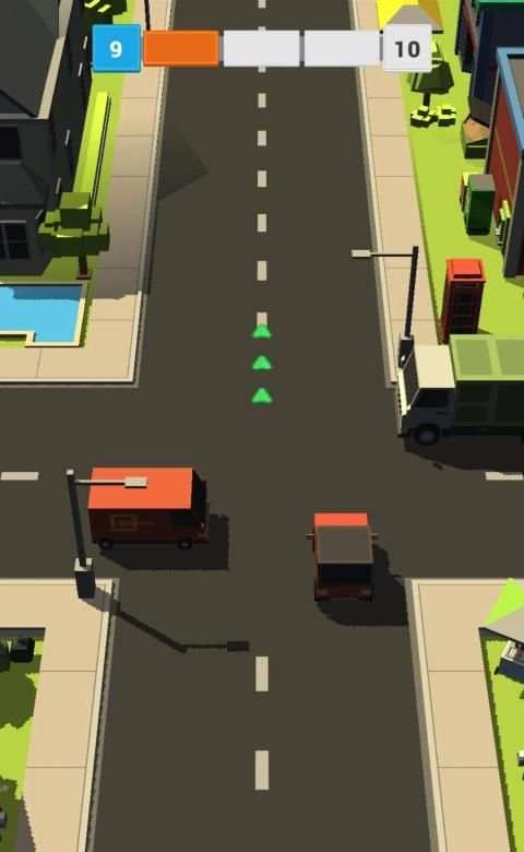 Blocky Pick Me Up - Traffic Drive! स्क्रीनशॉट 5
