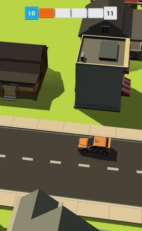 Blocky Pick Me Up - Traffic Drive! स्क्रीनशॉट 3