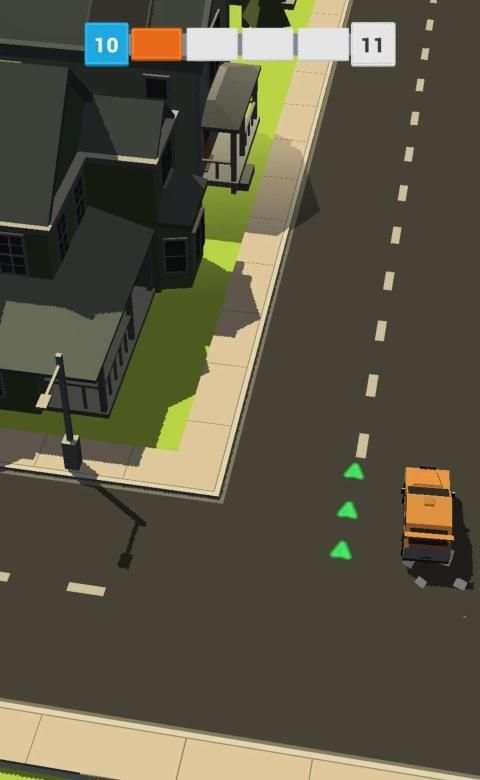 Blocky Pick Me Up - Traffic Drive! स्क्रीनशॉट 2