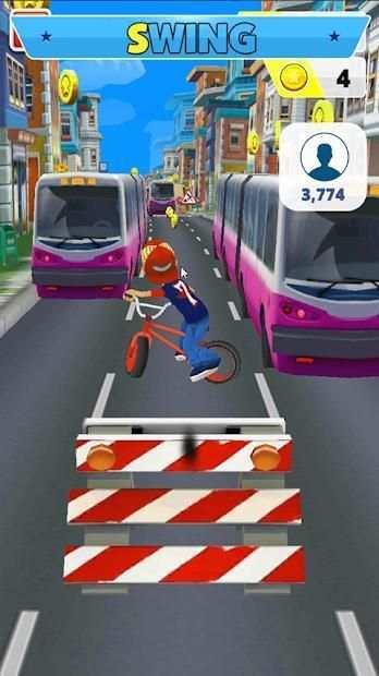 Jump Bike - Blast Valley स्क्रीनशॉट 1