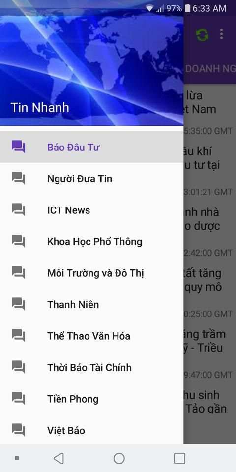 Tin Nhanh screenshot 1