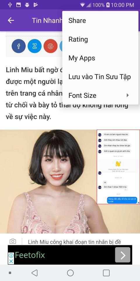 Tin Nhanh screenshot 4