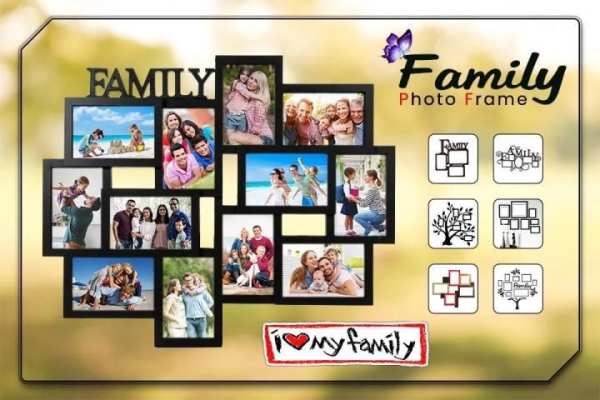 Family Photo Frame 2019 : Family Tree Collage screenshot 5