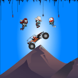 Racing The Undead - 2D Physics Racing आइकन