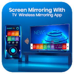 Screen Mirroring With TV - Video Casting With TV आइकन