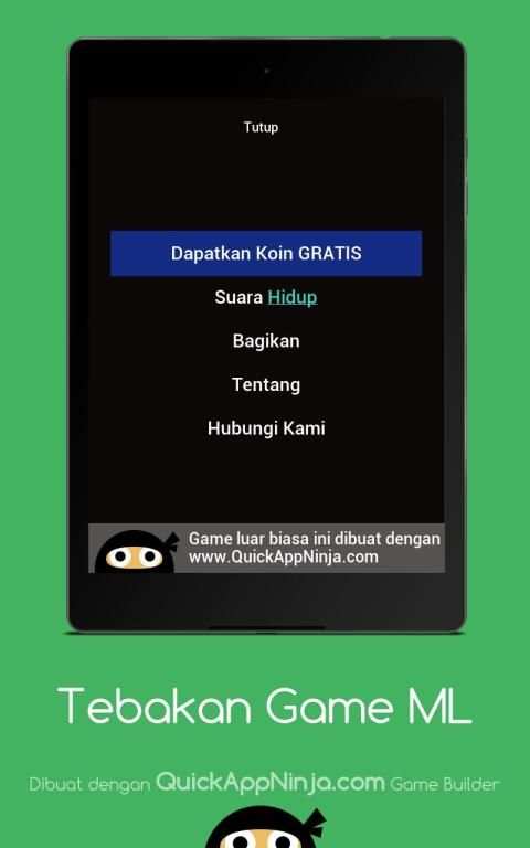 Tebakan Game ML ( Mobile Legends ) screenshot 1
