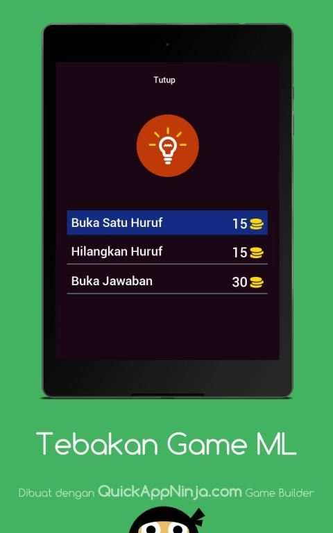 Tebakan Game ML ( Mobile Legends ) screenshot 2