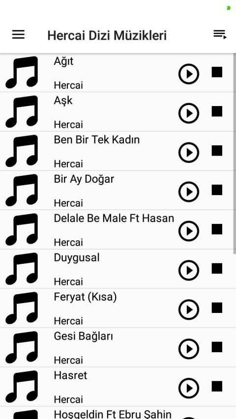 Hercai Dizi Muzikleri screenshot 1