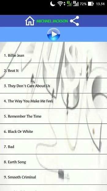 Billie Jean Song screenshot 2