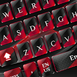 Red Black Keyboard आइकन